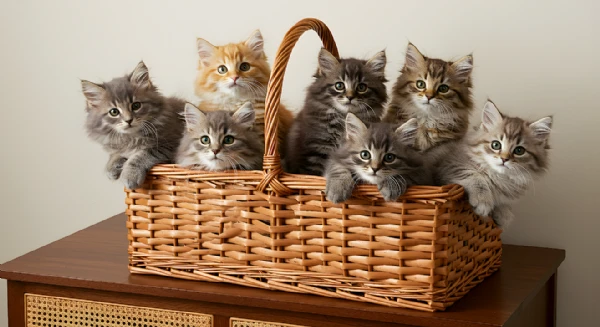 gattini siberiani ipoallergenici
