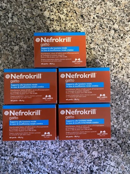5x nbf lanes nefrokrill gatto (60 perle) | Foto 1
