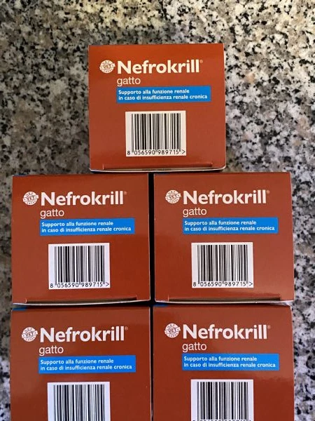 5x nbf lanes nefrokrill gatto (60 perle) | Foto 0