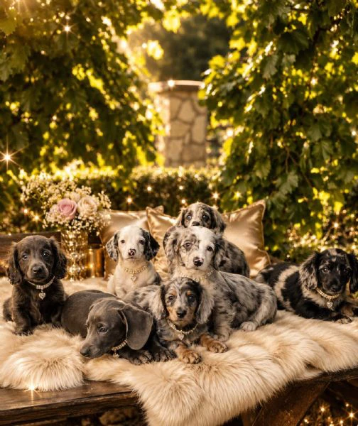 cuccioli di bassotto a pelo lungo in vendita | Foto 3